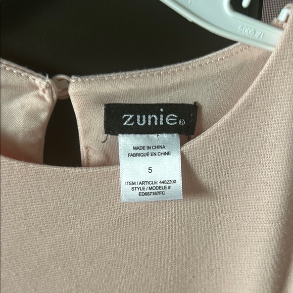 Zunie Pink Fit and Flare Dress for Wedding Guests - Picture 2 of 6